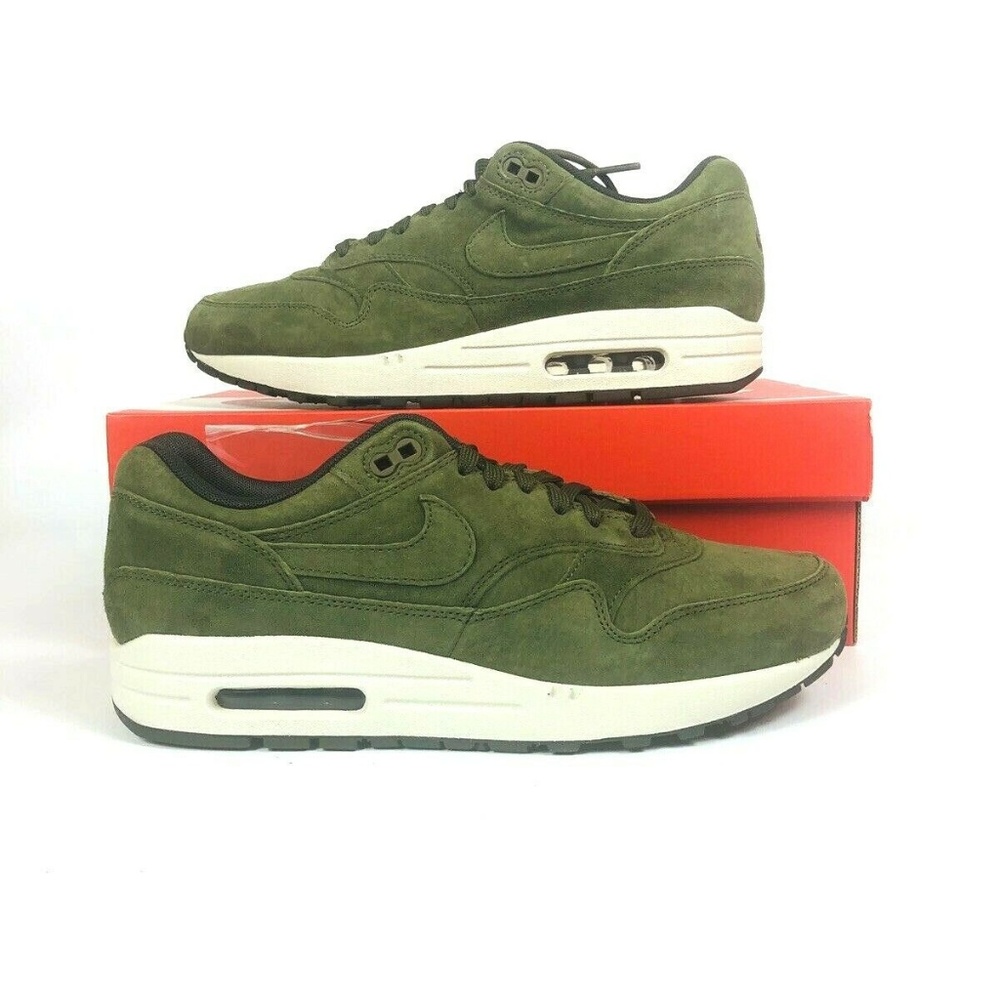 Nike Air Max 1 Premium Suede Olive